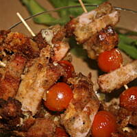 Imprezowe szybkie szaszłyki wg kasiuli