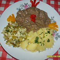 Wątróbka z ziołami