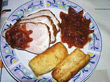 Fot. ulla*, Pieczeń w sosie różanym z nutą pomarańczy