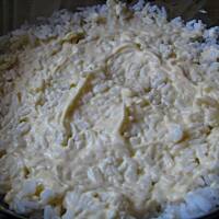 Sałatka  z ryżem warstwowa