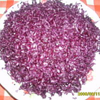 Kapusta czerwona  gotowana