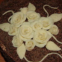 Tort czekoladowo - kajmakowy