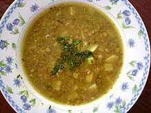 Fot. joldem, zupa z soczewicy zielonej