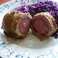 Zraziki z kiełbasą