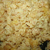 Żółty ryż z kurkumą na mleku - risotto kasiuli