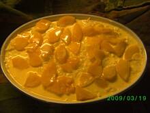 Fot. skopolendra, Ryz zapiekanyz brzoskwiniami