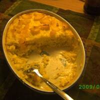 Ryz zapiekanyz brzoskwiniami