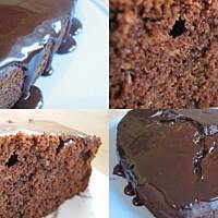 Czekoladowe ciasto Walentynkowe