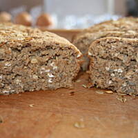 Chlebuś kasiuli - śliwki otręby samo zdrowie