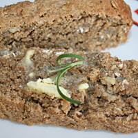 Chlebuś kasiuli - śliwki otręby samo zdrowie