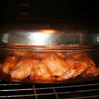 Słodko-ostre skrzydełka z majonezowym sosem kasi