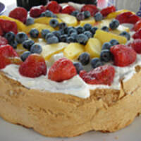 Biała Pavlowa  pyszny torcik