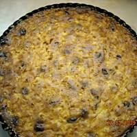 Sernik bez ciasta z jabłkami