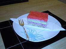 Fot. natalka1, Biszkopt z masa serowo-malinowa
