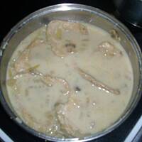 Bitki w sosie pieczarkowo-cebulowym