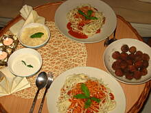 Fot. behemotka84, Spaghetii Madre de Dios Mamma mia Hulio Iglesias