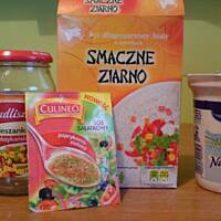 Sałatka ryżowa Smerffi