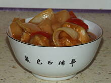 Fot. ilka76, Kawałki kurczaka w słodko-kwaśnym sosie