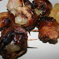 Roladki z boczku pieczone na warzywach kasiuli