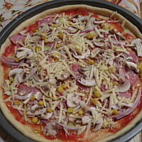 Pizza  najlepsze ciasto  cieńkie -oryginalne