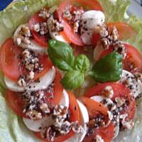 Sałatka z mozarelli