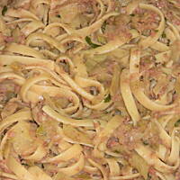 Makaron z Kapustą i Mielonką Wołową