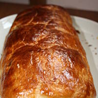 Wellington - czyli polędwiczka w cieście francuskim z wątróbką kasiuli