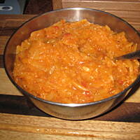 kapusta z pomidorami Lenki