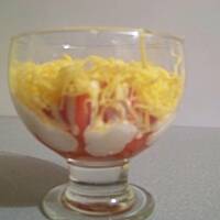 Pomidor w sosie tzatzikowym