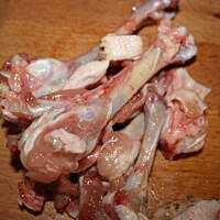 Pieczony kurczak z pieczarkami ziemniakami kasiuli