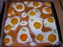 Fot. ulla*, Wielkanocny placek pełen jajek