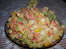 Fot. misiakasiaa, Sałatka ziemniaczano - brokułowa