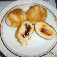 Knedle serowe z powidłami