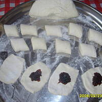 Knedle serowe z powidłami