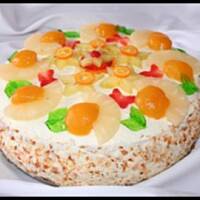 Lekki tort owocowy- idealny na Wielkanoc