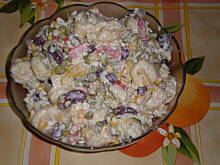 Fot. bozena28, saŁatka z tortellini i kapustĄ pekińskĄ