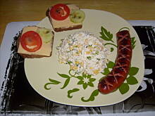 Fot. Daria P., Kalafior na surowo - sałatka kalafiorowa