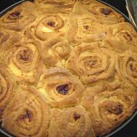 Ciasto drozdzowe jak bukiet róż