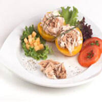 Łódeczki z brzoskwiń