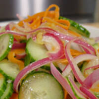 Ogorkowa salatka zdrowa i latwa