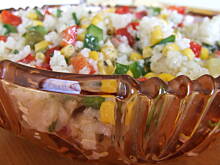 Fot. ilka76, Sałatka ryżowa  kolorowa