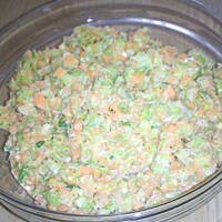 Surowka obiadowa porowo-marchewkowa