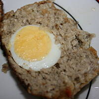 Pieczeń z mielonego z jajem świąteczna kasiuli