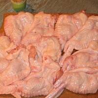 Skrzydełka  pieczone faszerowane