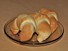 Fot. ZyGosia, Rogaliki drożdżowe z różą