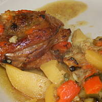 Golonka  z warzywami kasiuli