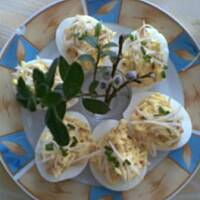 Wielkanocne jajka nadziewane