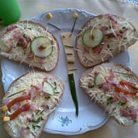 Wiosenny MOTYL kanapkowy