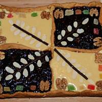 Mazurek śliwkowy z amaretto