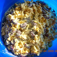 Sałatka cebulkowo - czosnkowa